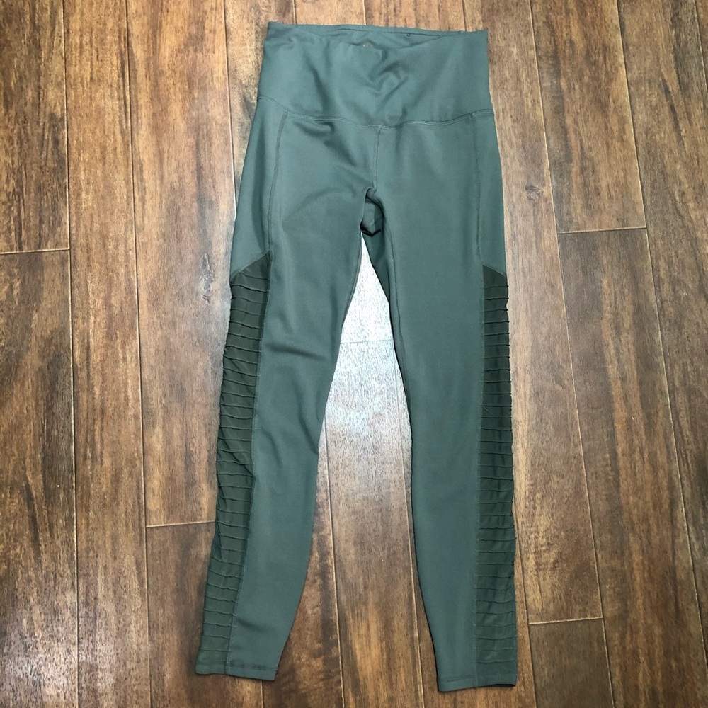 Gaiam Sold Out EMILA HI RISE PINTUCK MESH LEGGING